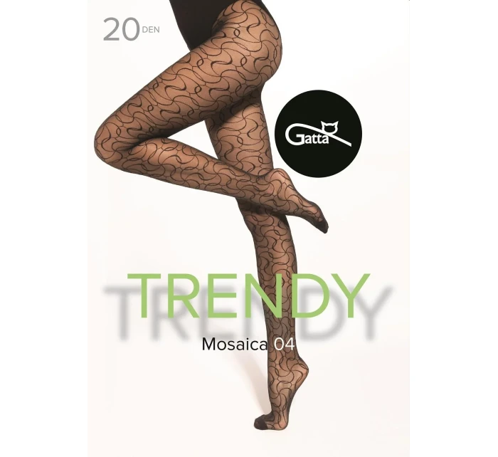 Punčocháče Gatta Trendy Mosaica wz.04 20 den 2-4 Punčocháče Gatta Trendy Mosaica wz.04 20 den 2-4