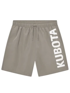 Pánské šedé plavecké šortky Kubota K25SS-204-003-22-1