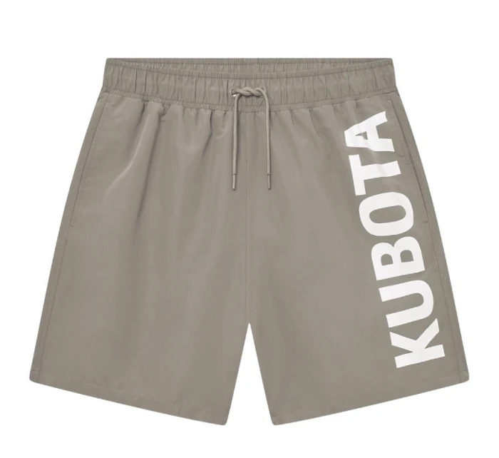 Pánské šedé plavecké šortky Kubota K25SS-204-003-22-1