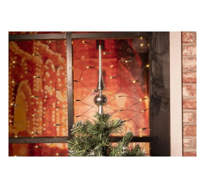 VÝŠKA VRCHOLU VÁNOČNÍHO STROMKU 25 CM ZLATÁ