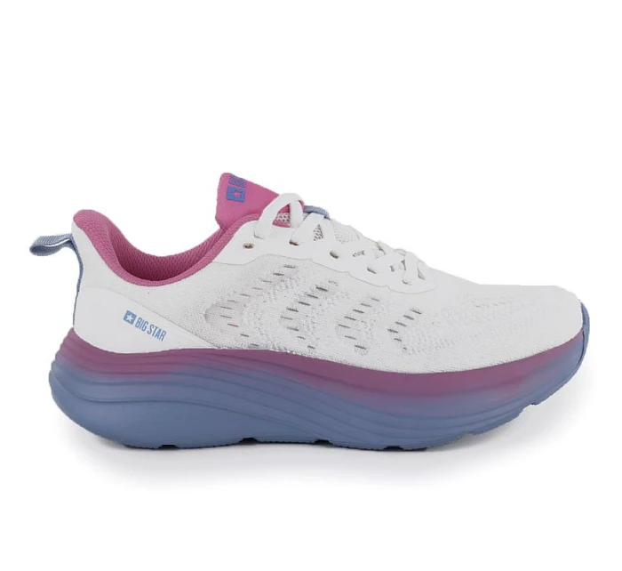 Dámská sportovní obuv na platformě bílá model 22078887 - Big Star Dámská sportovní obuv na platformě bílá model 22078887 - Big Star