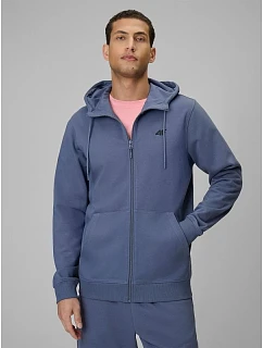 Pánská mikina 4F 4FRSS26TSWSM3106-30S na zip s kapucí