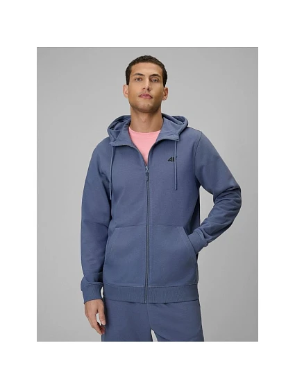 Pánská mikina 4F 4FRSS26TSWSM3106-30S na zip s kapucí Pánská mikina 4F 4FRSS26TSWSM3106-30S na zip s kapucí
