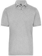 JN Pánské pracovní elastické bio polo Solid 02. grey heather model 22531945 - Daiber JN Pánské pracovní elastické bio polo Solid 02. grey heather model 22531945 - Daiber