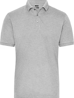 JN Pánské pracovní elastické bio polo Solid 02. grey heather model 22531945 - Daiber