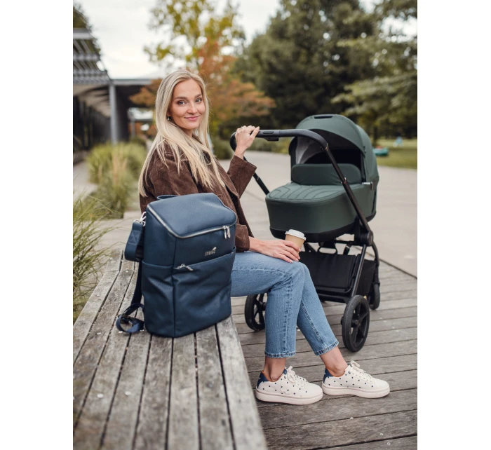 Dámský batoh na kočárek Vuch Mina Blue Dámský batoh na kočárek Vuch Mina Blue