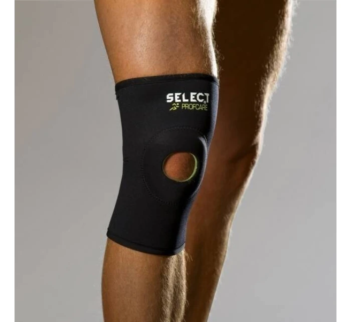 SPORT Chránič kolen s otvorem 6201 Černá - Select SPORT Chránič kolen s otvorem 6201 Černá - Select