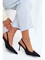 Sandály na podpatku model 228954 Step in style Sandály na podpatku model 228954 Step in style