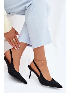 Sandály na podpatku model 228954 Step in style
