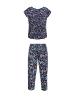 Dámské pyžamové kalhoty s potiskem Nipplex model 18459364 Margot 3/4 S2XL - Mefemi