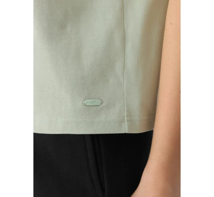 Dámské hladké tričko z organické bavlny 4F Dámské hladké tričko z organické bavlny 4F