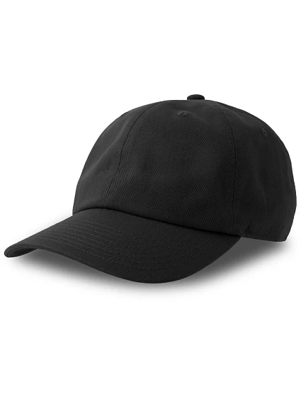 Atlantis Headwear Dad Hat-S 6 panelová baseballová kšiltovka 33.0242 black Atlantis Headwear Dad Hat-S 6 panelová baseballová kšiltovka 33.0242 black