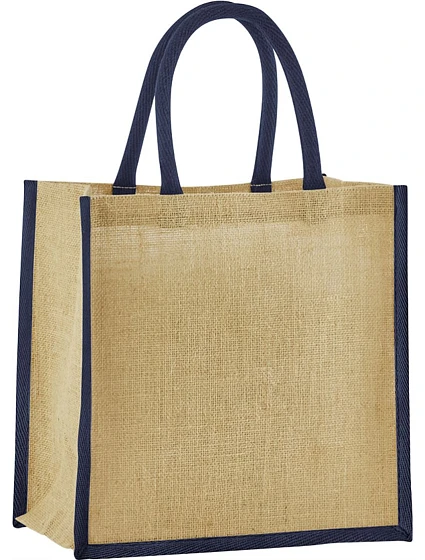 Westford Mill W 477 Jutová nákupní taška Mini 50.0477 natural/navy Westford Mill W 477 Jutová nákupní taška Mini 50.0477 natural/navy