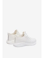 Pánské sportovní tenisky Lehký Materiál Big Star model 22185581 Bílé - Big Star Shoes Pánské sportovní tenisky Lehký Materiál Big Star model 22185581 Bílé - Big Star Shoes
