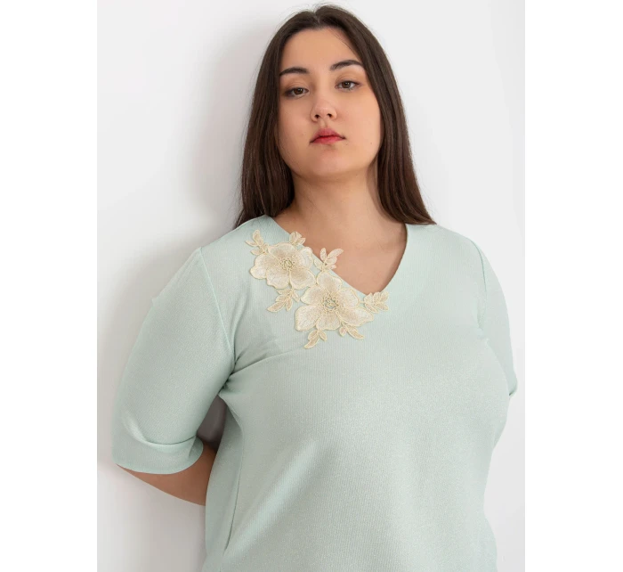 Bluzka LK BZ model 18617585 mietowy - FPrice