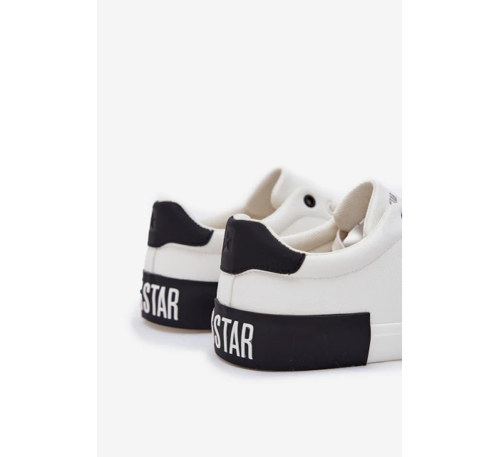 Pánské tenisky z ECO kůže Big Star – bílé