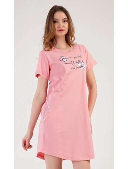 Dámské domácí šaty s krátkým rukávem Betty Dámské domácí šaty s krátkým rukávem Betty