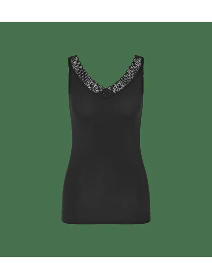 Feel of Modal Tank Top 2P - BLACK - TRIUMPH BLACK - TRIUMPH