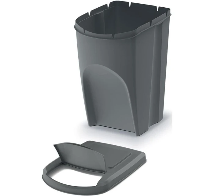 Odpadkové koše 35 l SORTIBOX SET4 PACKY ŠEDÉHO KAMENE dětské