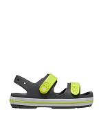 Dětské sandály Crocs Crocband Cruiser graphite yellow 209423 1NJ Dětské sandály Crocs Crocband Cruiser graphite yellow 209423 1NJ