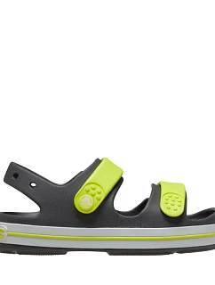 Dětské sandály Crocs Crocband Cruiser graphite yellow 209423 1NJ