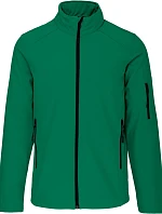 Kariban K 401 Pánská 3-vrstvá softshellová bunda 20.K401 kelly green