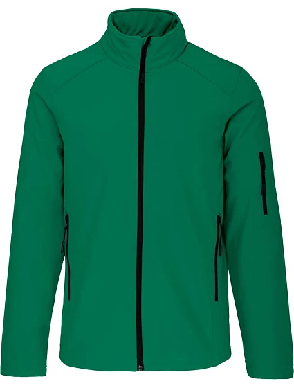 K 401 Pánská 3vrstvá softshellová bunda model 22508766 kelly green - Kariban K 401 Pánská 3vrstvá softshellová bunda model 22508766 kelly green - Kariban