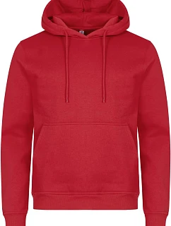 Clique Miami Hoody Unisex mikina s kapucí 67.1031 red