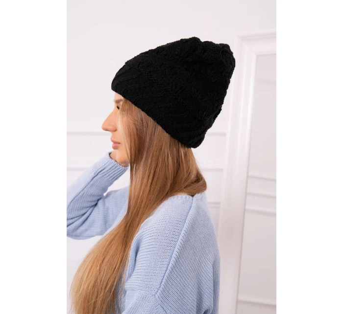 Dámská čepice Dagmara K332 černá Dámská čepice Dagmara K332 černá