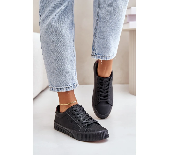 Zateplené dámské tenisky Big Star model 21676064 černé - Big Star Shoes Zateplené dámské tenisky Big Star model 21676064 černé - Big Star Shoes