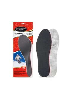 Corbby ALU BLACK Zimní Třívrstvé Vložky s Hliníkovou Fólií