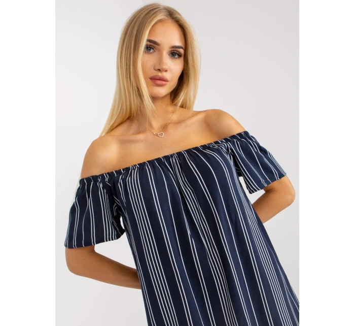 Šaty D73771M30145I tmavě modré Šaty D73771M30145I tmavě modré