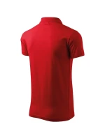 Single J. polokošile pánská červená
