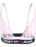 Dámská nevyztužená podprsenka Jeans Lace UW0UW03508-TOB - Tommy Hilfiger