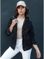 Dámská přechodná džínová bunda BERENICES černá FashionStreet TY4410