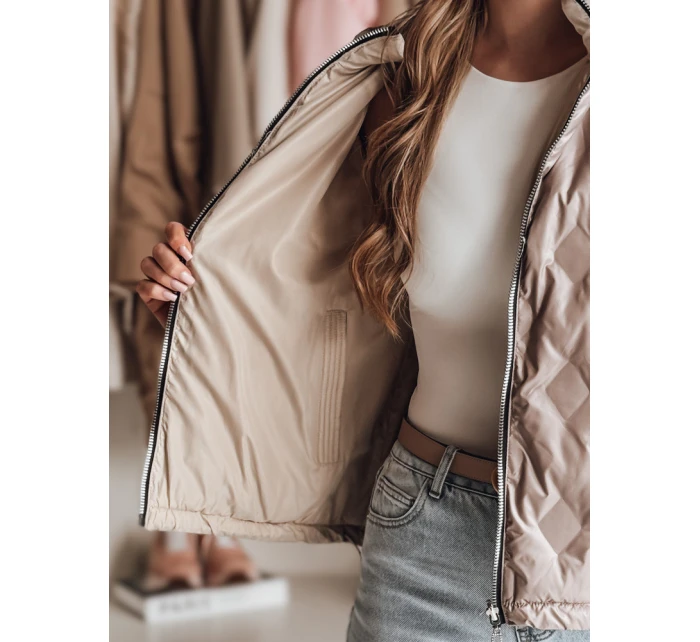 Dámská dvoucestná přechodná bunda SYLVIAN růžová FashionStreet TY4864 Dámská dvoucestná přechodná bunda SYLVIAN růžová FashionStreet TY4864