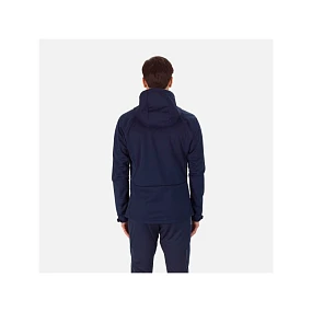 Bunda ROSSIGNOL Softshell Hoodie Jkt navy blue pánské