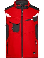Daiber JN 845 Pracovní vesta - Strong 02.0845 red/black Daiber JN 845 Pracovní vesta - Strong 02.0845 red/black