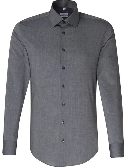 Seidensticker Shirt Shaped LSL Košile s dlouhým rukávem 78.1000 anthracite Seidensticker Shirt Shaped LSL Košile s dlouhým rukávem 78.1000 anthracite