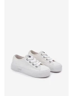 Dětské Tenisky ISLA C LOW JR Bílé model 21695941 - Lee