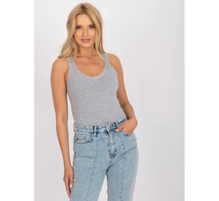 Dámský top BR TP 8104 šedý