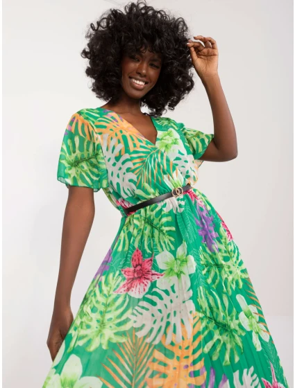 Šaty DHJ SK 13162 3.90 zelená