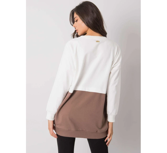 Halenka RV BL 7197.89P bílo-hnědá