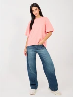 T shirt RV TS model 21888837 brzoskwiniowy - FPrice T shirt RV TS model 21888837 brzoskwiniowy - FPrice