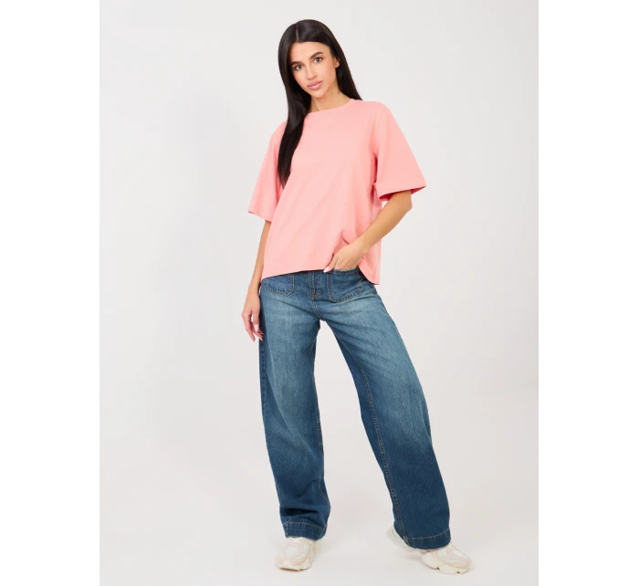 T shirt RV TS model 21888837 brzoskwiniowy - FPrice T shirt RV TS model 21888837 brzoskwiniowy - FPrice