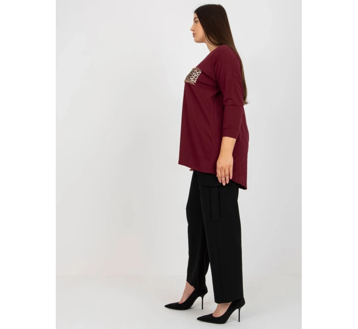 Halenka VI BZ 2901.49P tmavě fialová