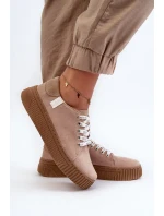 Dámské tenisky MEMORY FOAM SYSTEM BIG STAR Tmavě béžové Dámské tenisky MEMORY FOAM SYSTEM BIG STAR Tmavě béžové