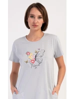 Dámské domácí šaty s krátkým rukávem Amelia