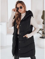 Dámská prošívaná vesta GAMIS černá FashionStreet TY3291