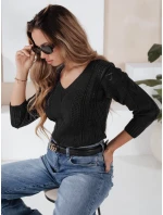 Dámský svetr black Dstreet model 21967068 - FashionStreet